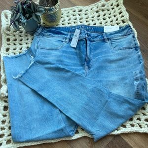 NWT AE Super Skinny Ripped Jeans